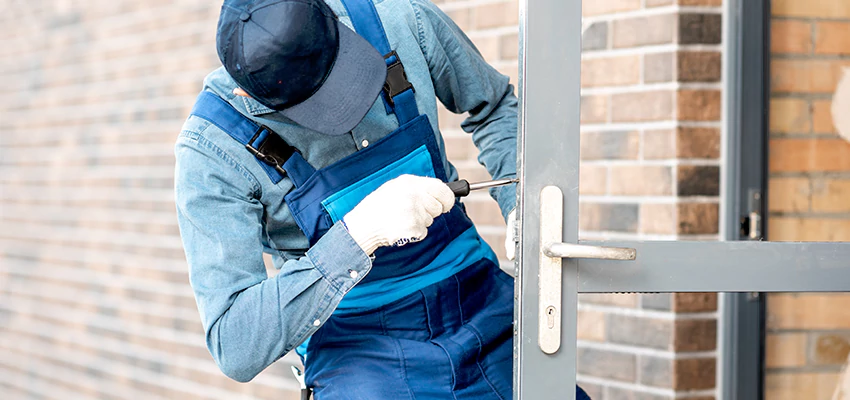 Pivot Storefront Door Locks Installation in Rosemead, California