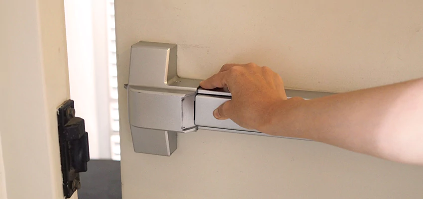 Roller Gate Panic Bar Installation in Rosemead, California
